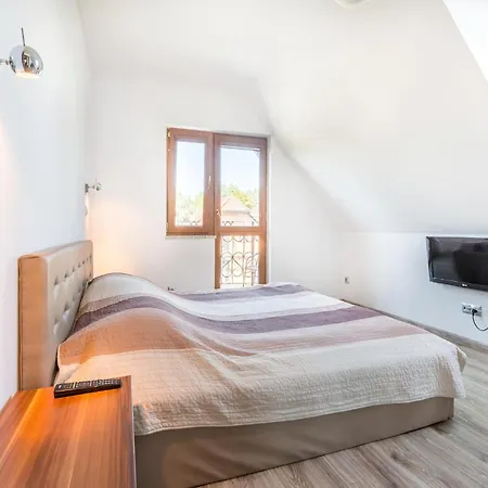 With A Balcony, Garden With Barbecue