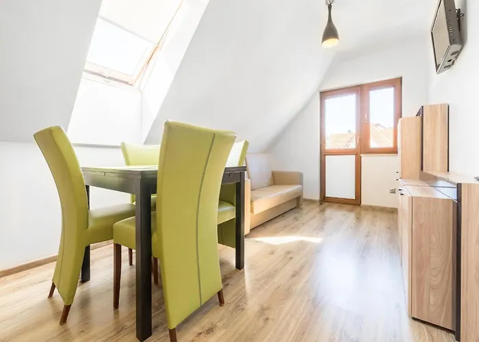 Apartment With A Balcony, Garden With Barbecue *