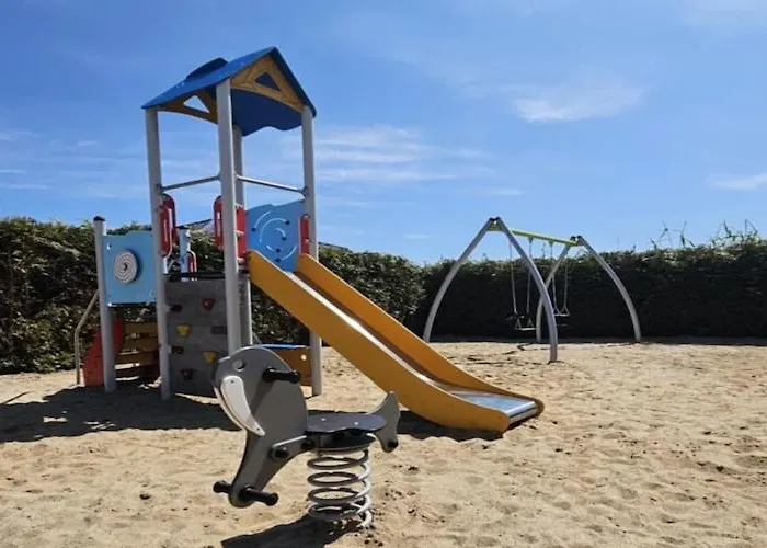 With A Balcony, Garden With Barbecue Apartment