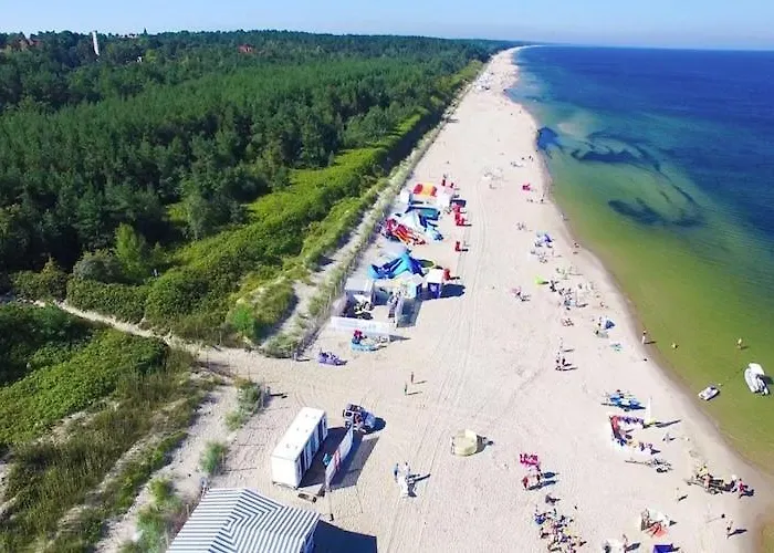 Apartment With A Balcony, Garden With Barbecue *